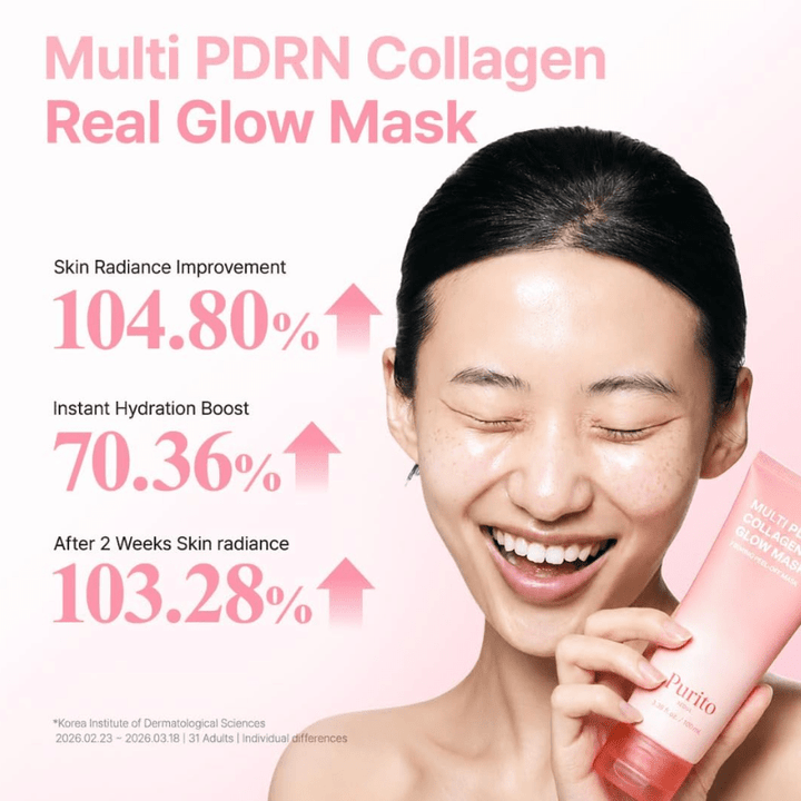 Purito Multi PDRN Collagen Mask Moisturizing Hydrating 100ml Mask 6