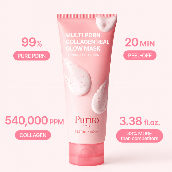 Purito Multi PDRN Collagen Mask Moisturizing Hydrating 100ml Mask 4