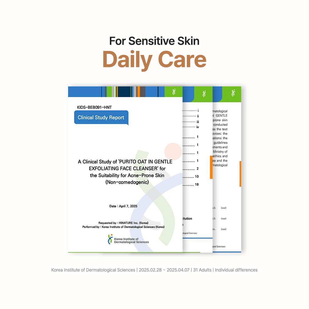 PURITO Oat In Gentle Exfoliating Face Cleanser 150ml Health & Beauty 7