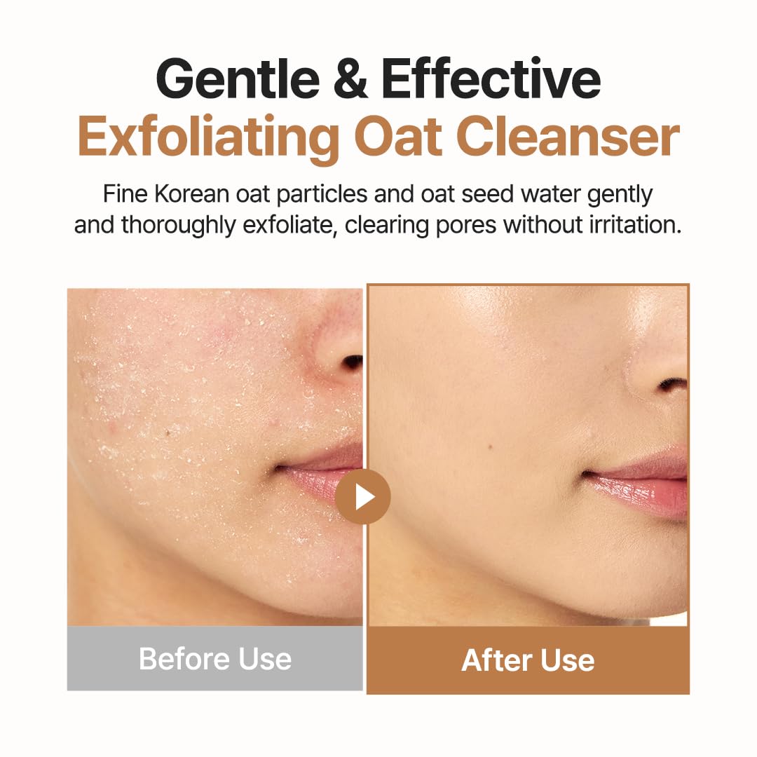 PURITO Oat In Gentle Exfoliating Face Cleanser 150ml Health & Beauty 3