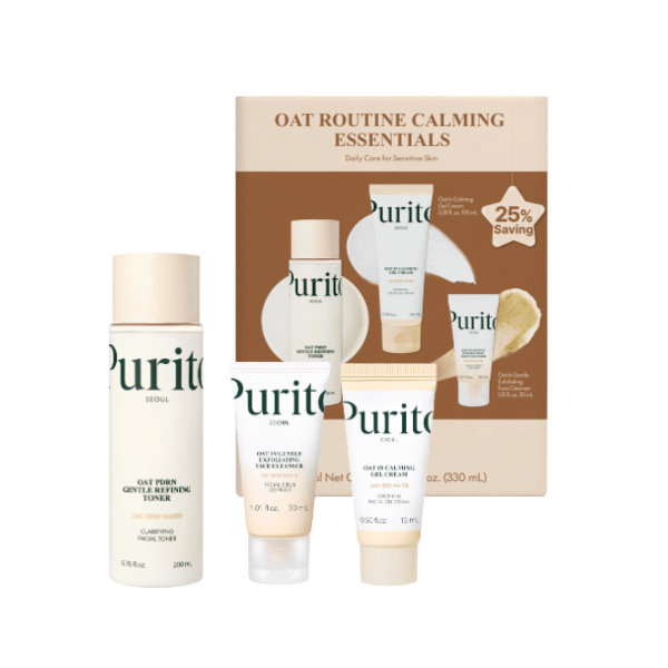 Purito Oat Routine Calming Essentials Oat 220mL Gift Set 1