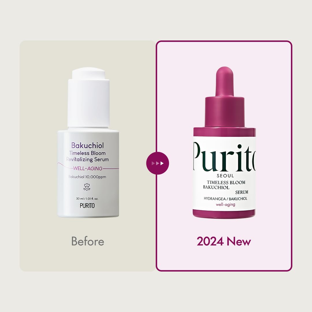 PURITO Timeless Bloom Bakuchiol Serum 30ml Health & Beauty 3