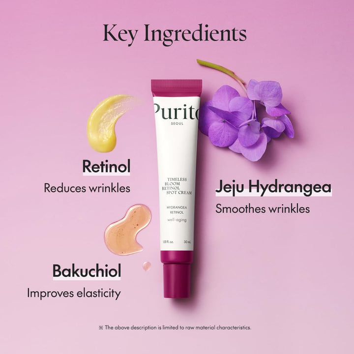 PURITO Timeless Bloom Retinol Spot Cream 30ml Health & Beauty 5