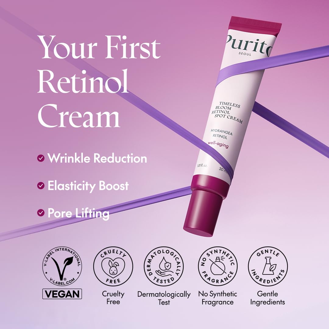 PURITO Timeless Bloom Retinol Spot Cream 30ml Health & Beauty 3