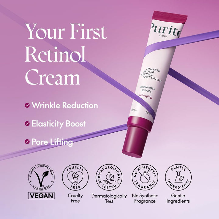 PURITO Timeless Bloom Retinol Spot Cream 30ml Health & Beauty 3