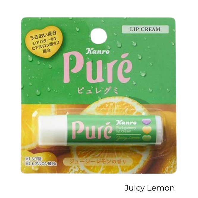 RACE Pure Gummy Lip Cream, Hydrating & Plumping Treatment, 3g
