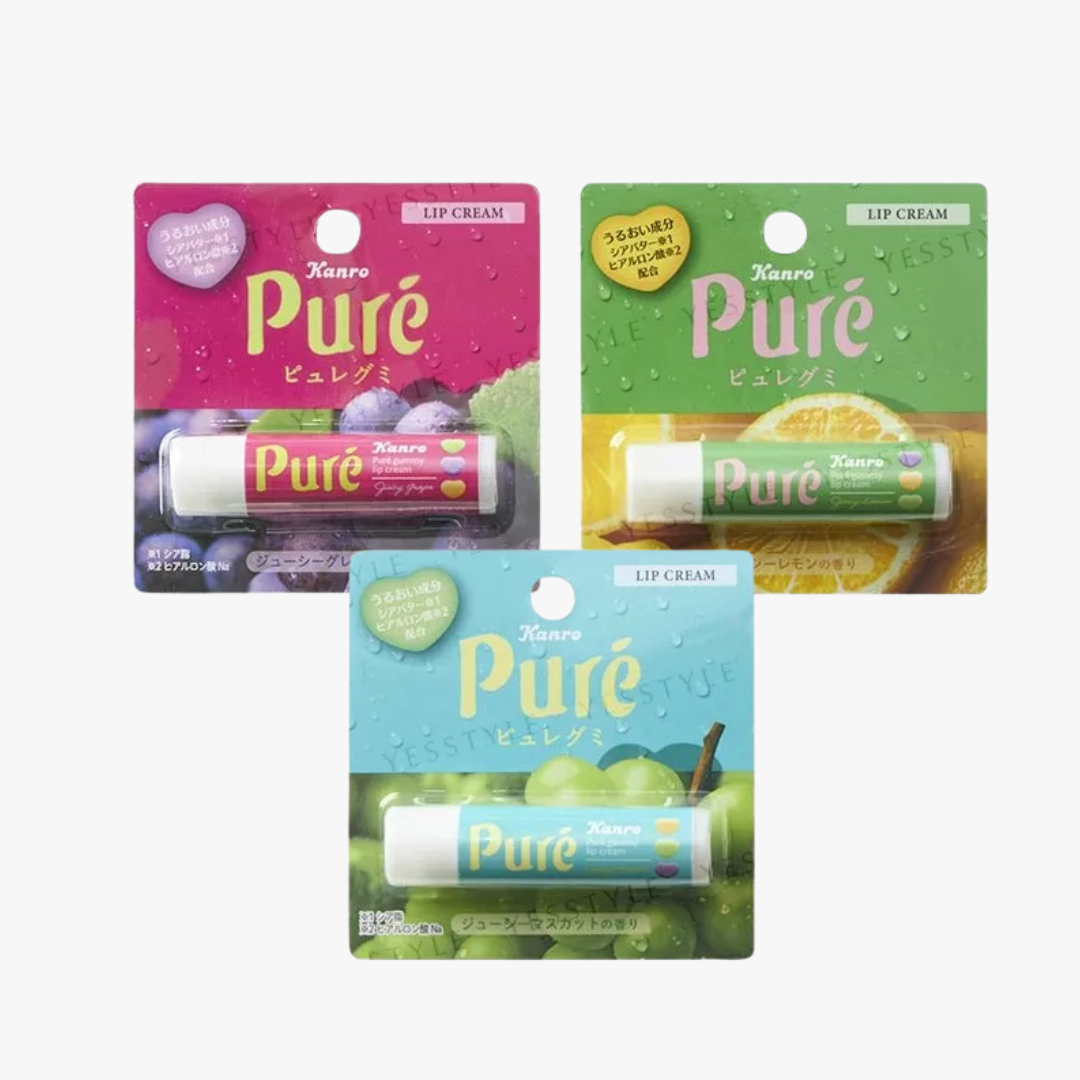 RACE Pure Gummy Lip Cream, Hydrating & Plumping Treatment, 3g