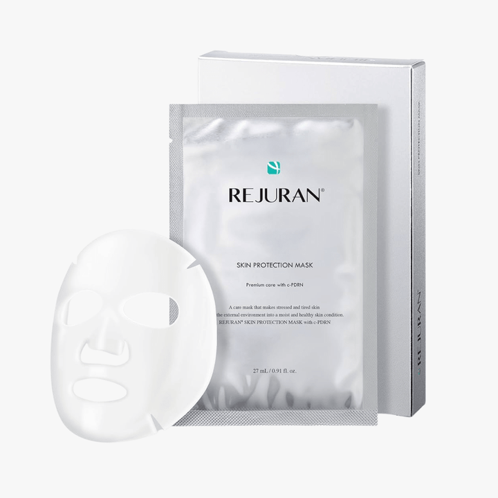 REJURAN Skin Protection Mask (5 Pieces) Centella, Hydrating, Niacinamide, Panthenol, PDRN, Peptides, Sensitive Skin, Tea Tree, Troubled Skin, SKIN CARE, Face Masks