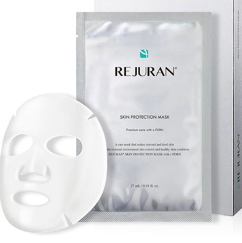 REJURAN Skin Protection Mask (5 Pieces) Centella, Hydrating, Niacinamide, Panthenol, PDRN, Peptides, Sensitive Skin, Tea Tree, Troubled Skin, SKIN CARE, Face Masks