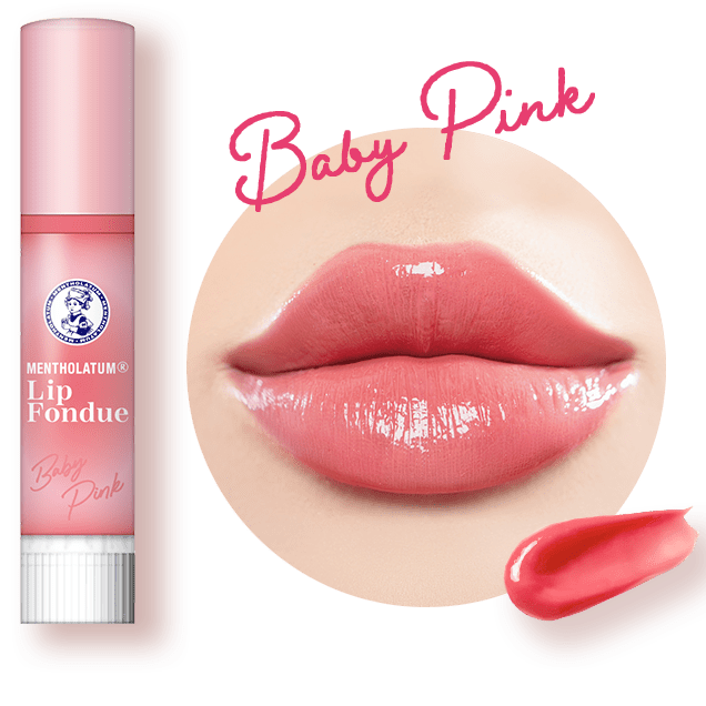 ROHTO Mentholatum Lip Fondue, Hydrating Tinted Lip Balm (3 Shades)