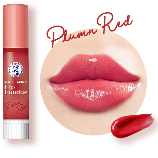 ROHTO Mentholatum Lip Fondue, Hydrating Tinted Lip Balm (3 Shades)