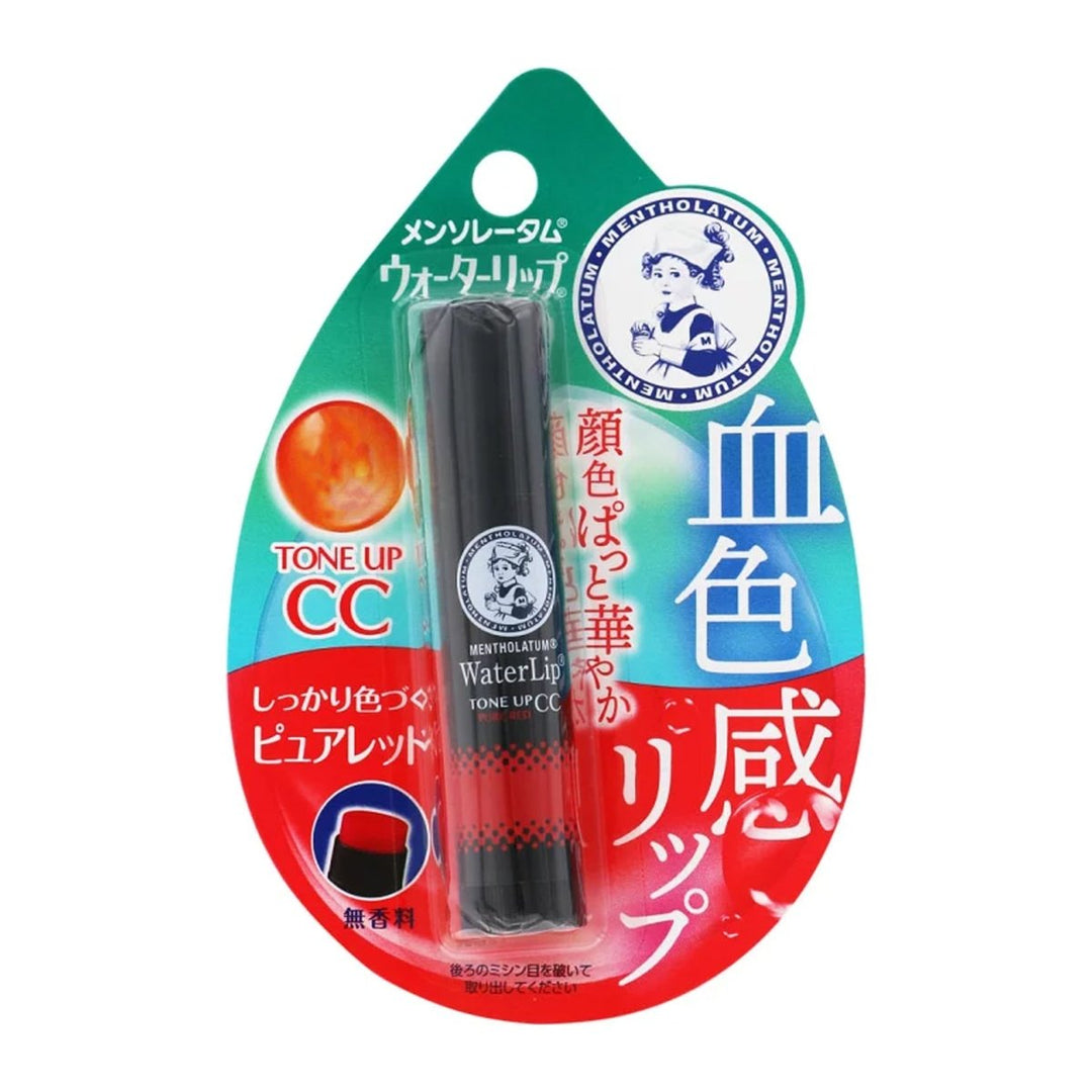 ROHTO Mentholatum Tone Up Lip Stick Pure Red 4.5g oceanbuy.ca markham toronto free ship USA asian korean skincare