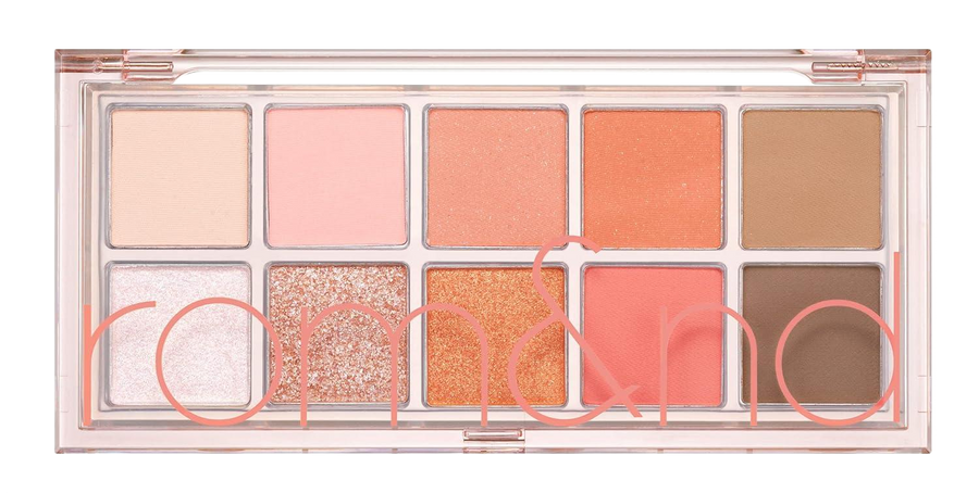 [ROMAND]  Better Than Palette  6g # Energetic bright 08 Peach Dahlia Garden Better, bright, Dahlia, Energetc, Garden, honey, makeup, Palette, Peach, Romand, Rose, Than, Face, Contour & Highlighter
