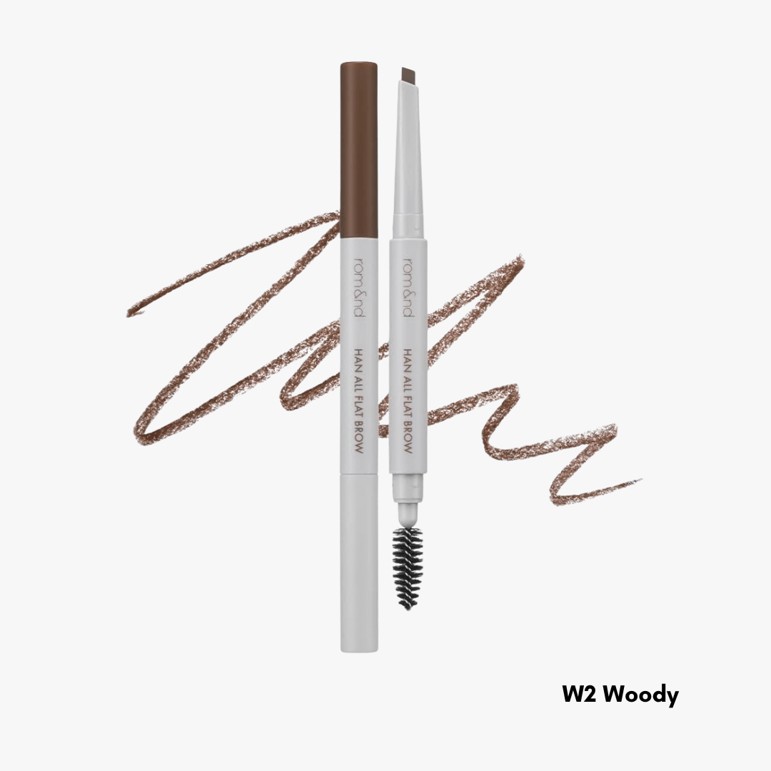 ROMAND Han All Flat Brow Defining & Filling Eyebrow Pencil 0.17g