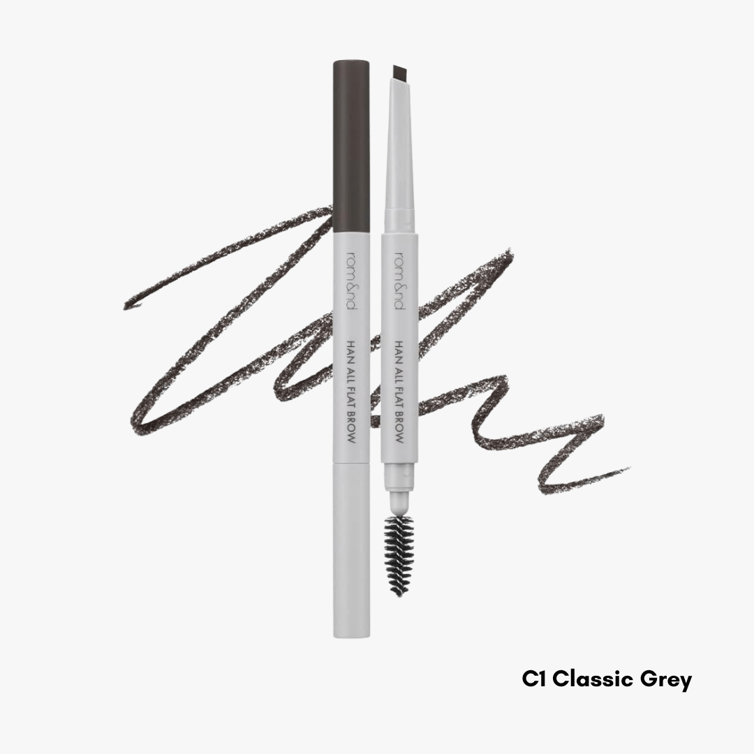 ROMAND Han All Flat Brow Defining & Filling Eyebrow Pencil 0.17g