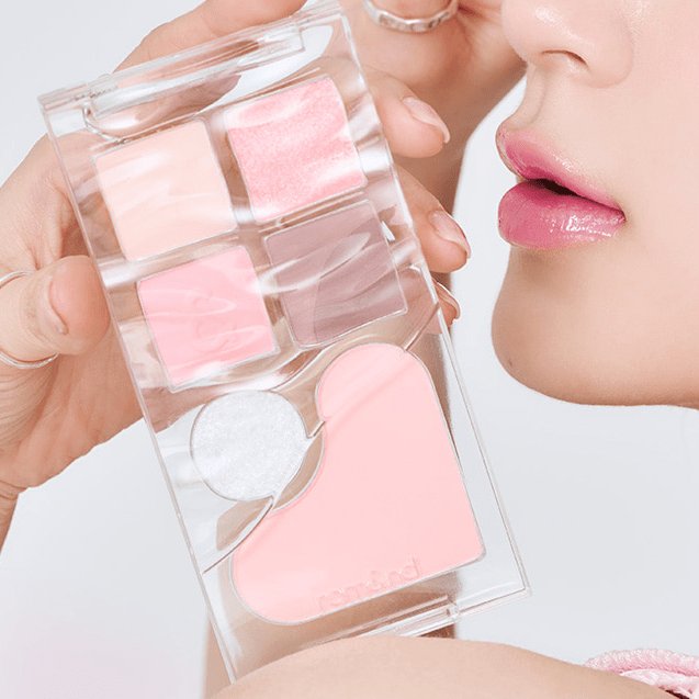 ROMAND Bare Layers Palette 14g - 02 Strawberry Mood Health & Beauty oceanbuy.ca markham toronto free ship USA asian korean skincare