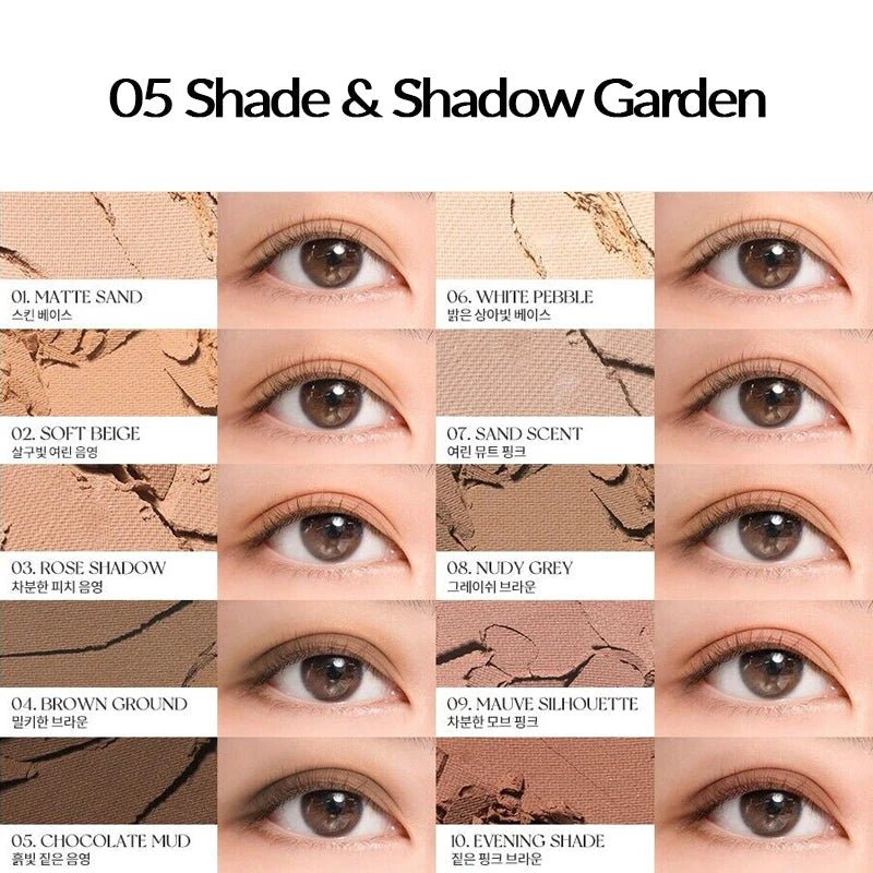 ROMAND Better Than Palette 8g - 05 Shade & Shadow Garden Health & Beauty oceanbuy beauty markham toronto free ship USA asian korean skincare