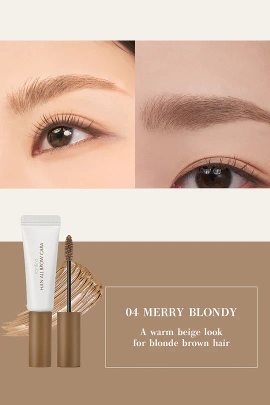 ROMAND Han All Brow Cara 9g - 04 Merry Bonldy Health & Beauty oceanbuy.ca markham toronto free ship USA asian korean skincare