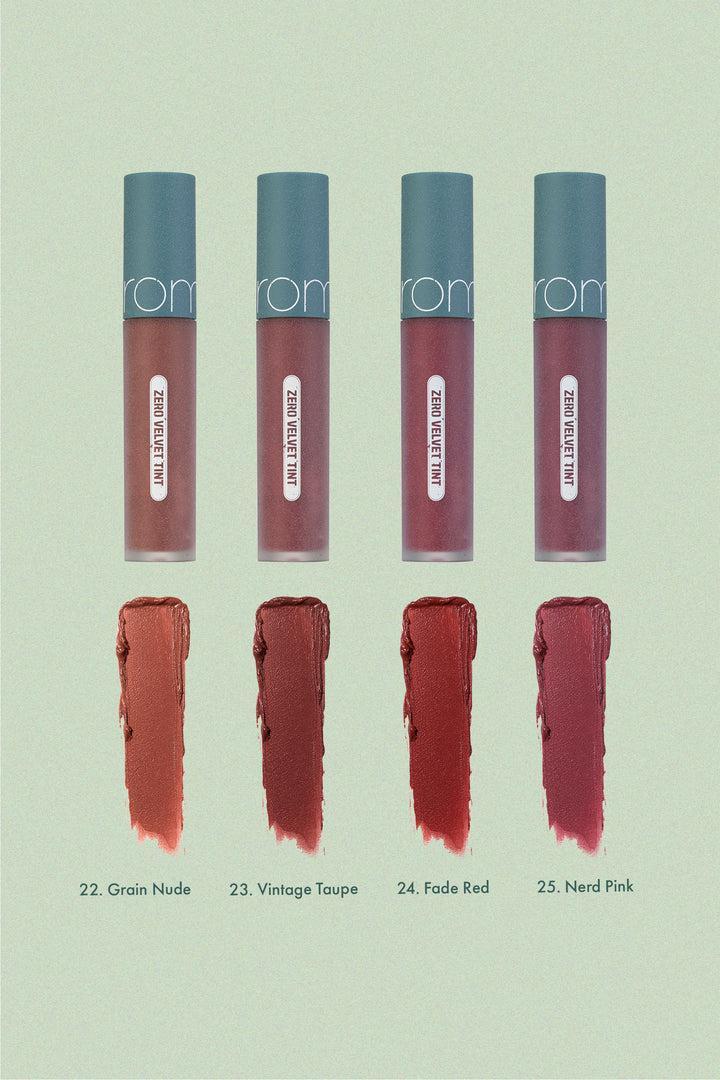 Romand Zero Velvet Tint MLBB Colors 55g 8