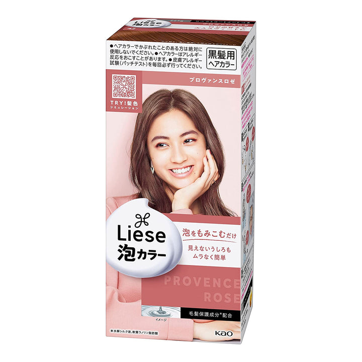 KAO Liese Creamy Bubble Hair Dye Color Natural Series - 8 Types to Choose