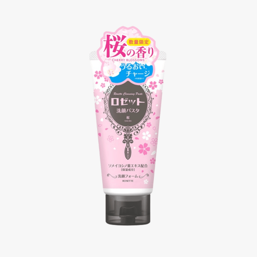 ROSETTE Facial Cleansing Paste Sakura Ichigo 120g Facial Cleanser 1