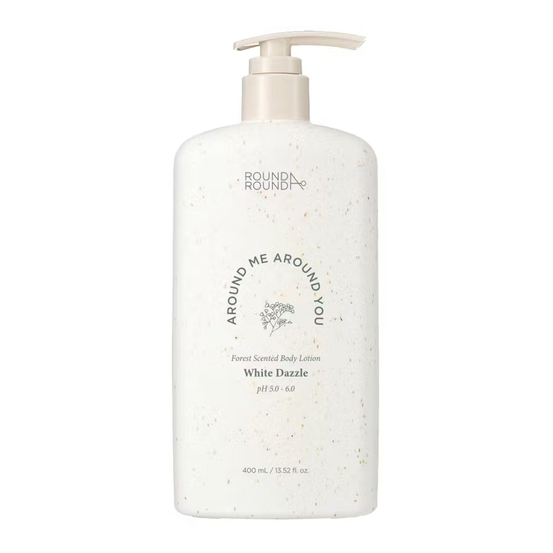 ROUND A'ROUND Forest Scented Body Lotion 400ml - White Dazzle Health & Beauty oceanbuy.ca markham toronto free ship USA asian korean skincare