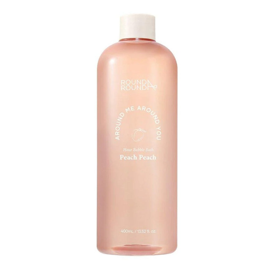 ROUND A'ROUND Hour Bubble Bath 400ml - 3PM Peach Peach Health & Beauty oceanbuy.ca markham toronto free ship USA asian korean skincare