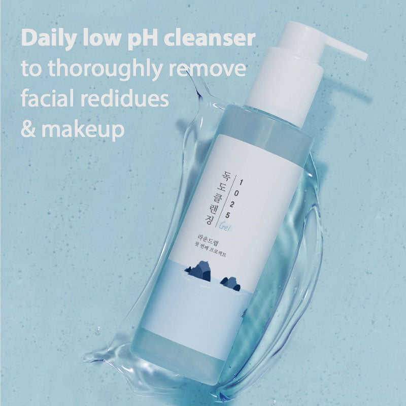 Round Lab 1025 Dokdo Cleansing Gel Deep Sea Water Hyaluronic Acid 150ml