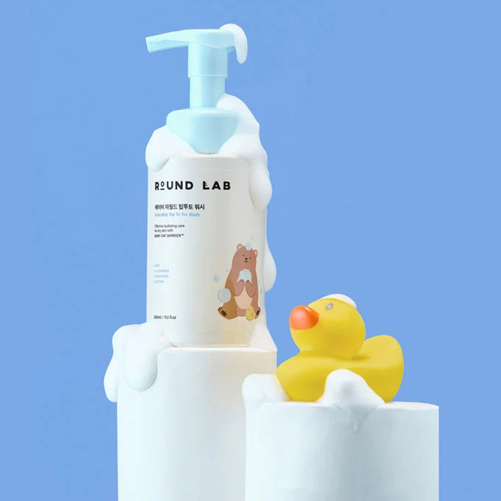ROUND LAB Baby Mild Top to Toe Wash 300ml Health & Beauty oceanbuy beauty markham toronto free ship USA asian korean skincare
