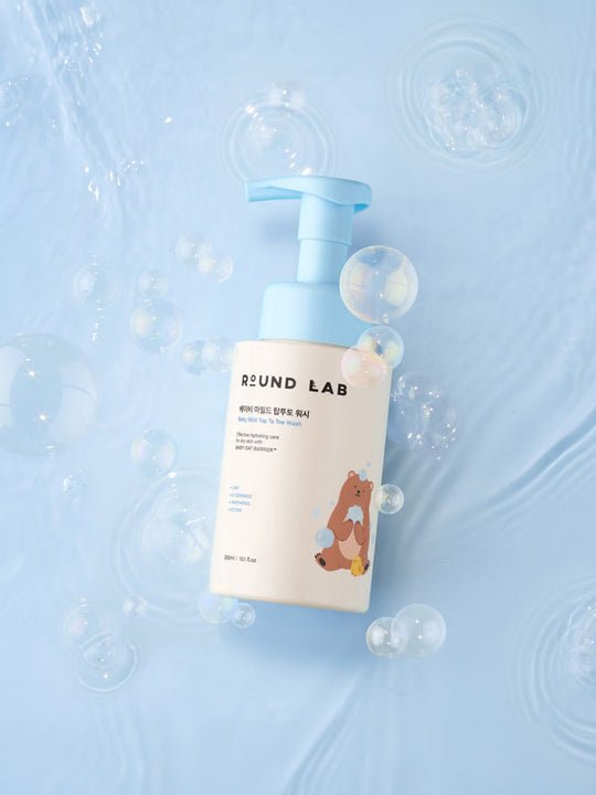 Round Lab Baby Mild Top to Toe Wash 300ml oceanbuy.ca markham toronto free ship USA asian korean skincare