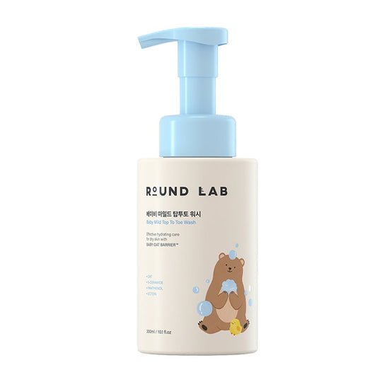 Round Lab Baby Mild Top to Toe Wash 300ml oceanbuy.ca markham toronto free ship USA asian korean skincare