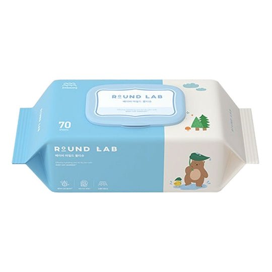 Round Lab Baby Mild Wet Wipes 70ea oceanbuy.ca markham toronto free ship USA asian korean skincare