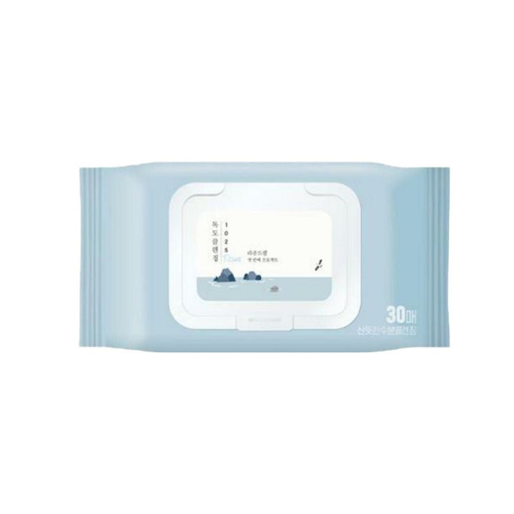 ROUND LAB 1025 Dokdo Cleansing Tissue 30 Sheets Makeup Remover 1