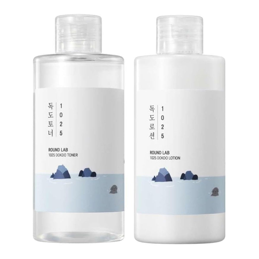 ROUND LAB 1025 Dokdo Toner + Lotion Special Set 200m*2 Health & Beauty
