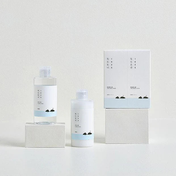 ROUND LAB 1025 Dokdo Toner + Lotion Special Set 200m*2 Health & Beauty