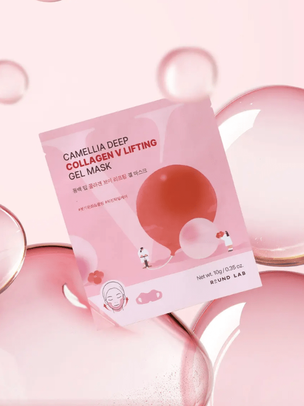 Round Lab Camellia Deep Collagen V Lifting Gel Mask 10g Mask 3