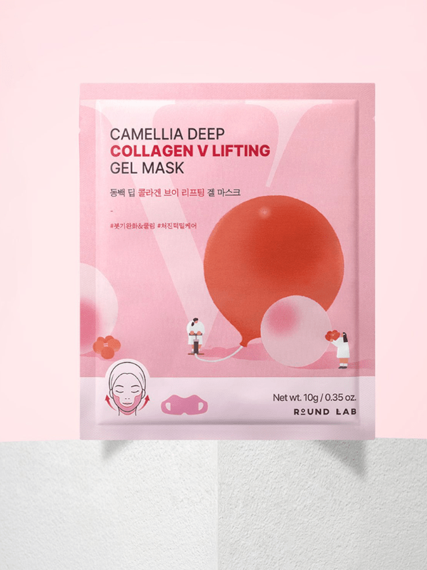 Round Lab Camellia Deep Collagen V Lifting Gel Mask 10g Mask 2