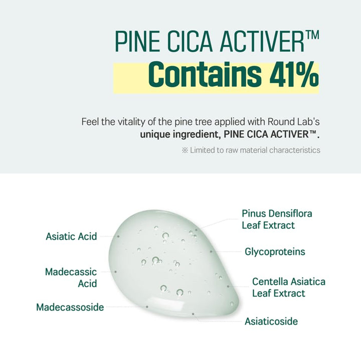 ROUND LAB Pine Calming Cica Toner 250ml Health & Beauty