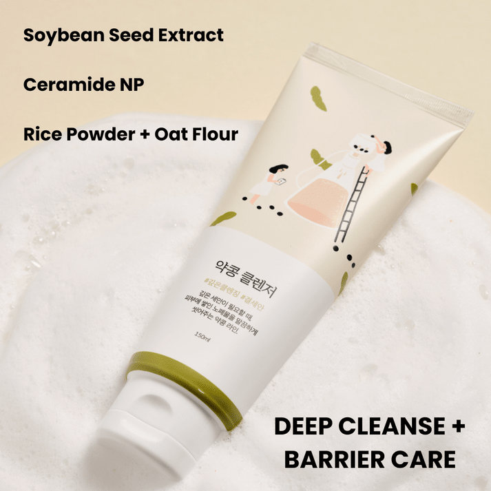 ROUND LAB Soybean Nourishing Cleanser 150ml Facial Cleanser 3