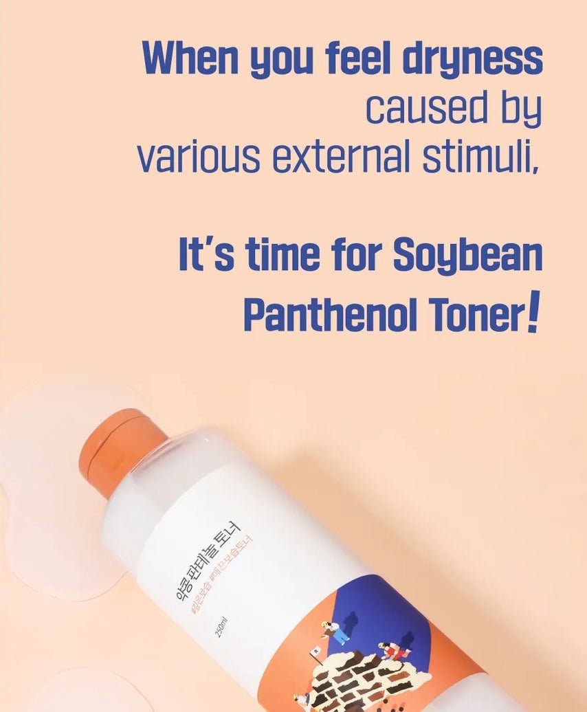 ROUND LAB Soybean Panthenol toner 250ml Health & Beauty
