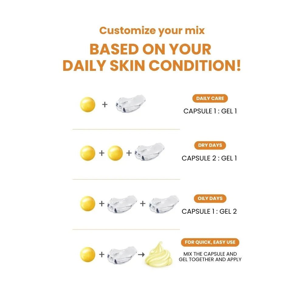 ROUND LAB Vita Niacinamide Glow Capsule Cream, Brightening, 50ml Lotion & Cream 5