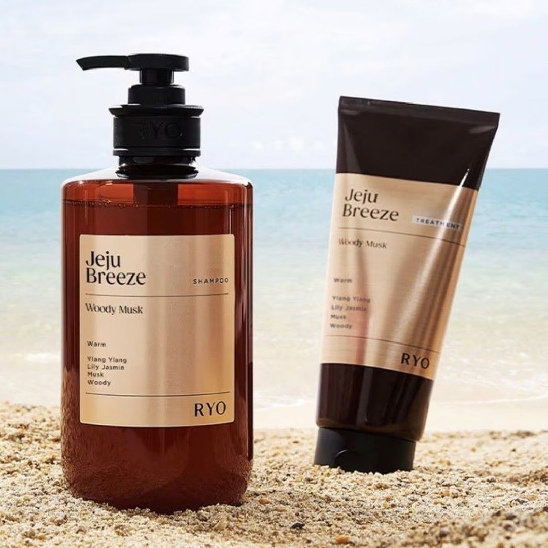 RYO Hair Strength Expert Care Perfume Shampoo 585ml - Jeju Breeze Woody Musk