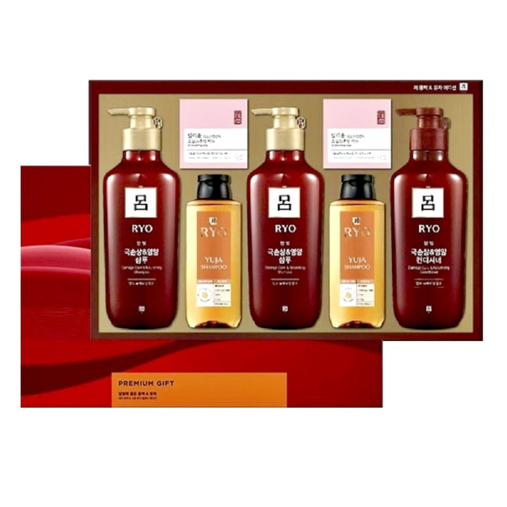 RYO Red Damage Care Hair Care Gift Set 7Pcs Health & Beauty oceanbuy beauty markham toronto free ship USA asian korean skincare