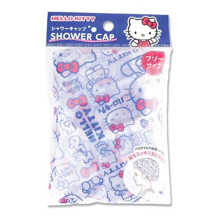 DAISO Hello Kitty Shower Cap 1EA Health & Beauty oceanbuy beauty markham toronto free ship USA asian korean skincare