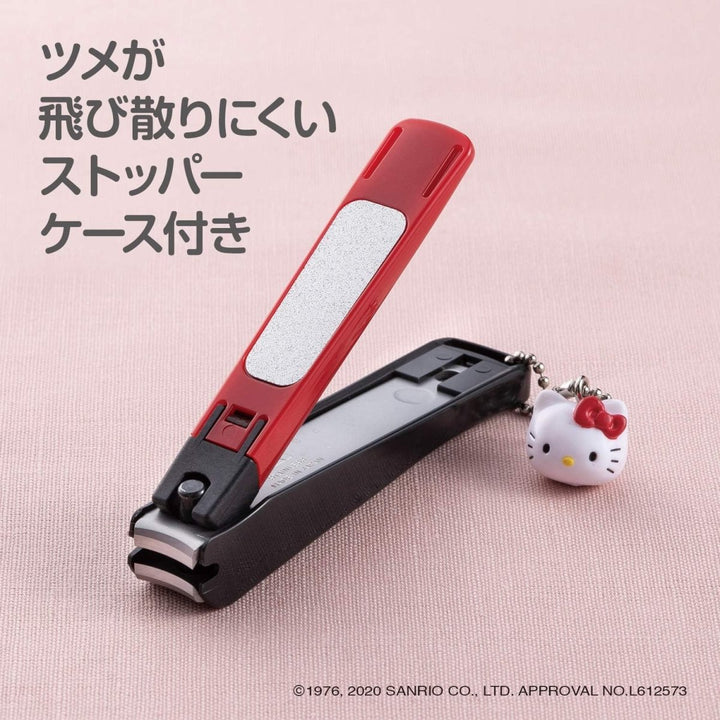 KAI Sanrio Hello Kitty Nail Clipper - Japanese Style - Size S oceanbuy.ca markham toronto free ship USA asian korean skincare