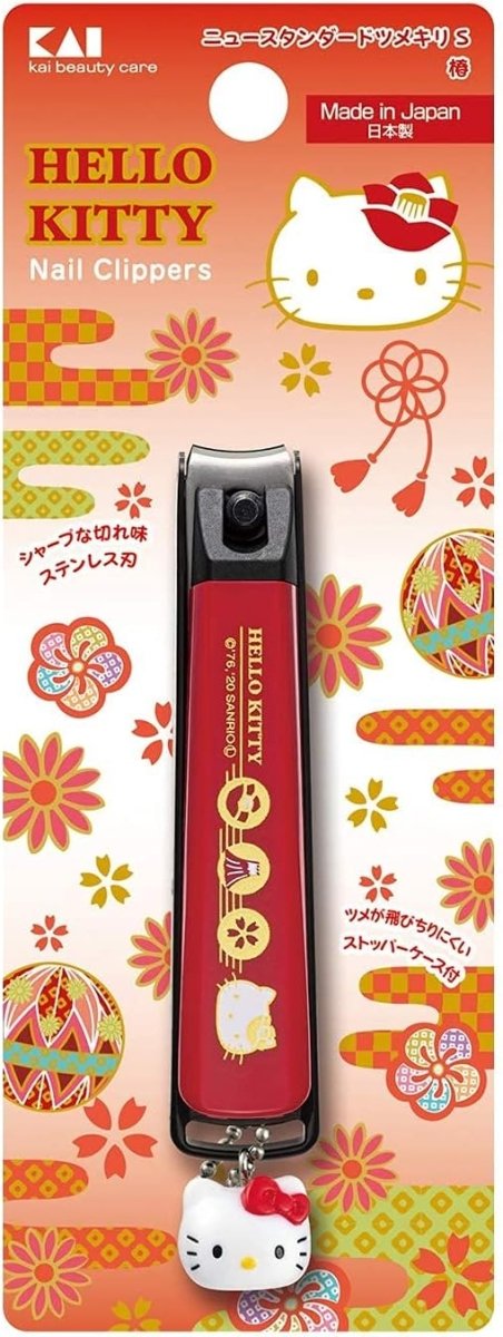 KAI Sanrio Hello Kitty Nail Clipper - Japanese Style - Size S oceanbuy.ca markham toronto free ship USA asian korean skincare