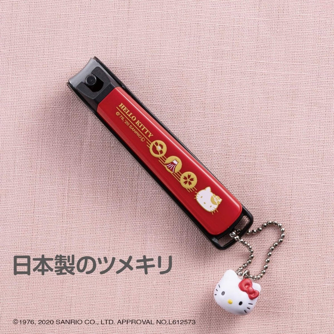 KAI Sanrio Hello Kitty Nail Clipper - Japanese Style - Size S oceanbuy.ca markham toronto free ship USA asian korean skincare