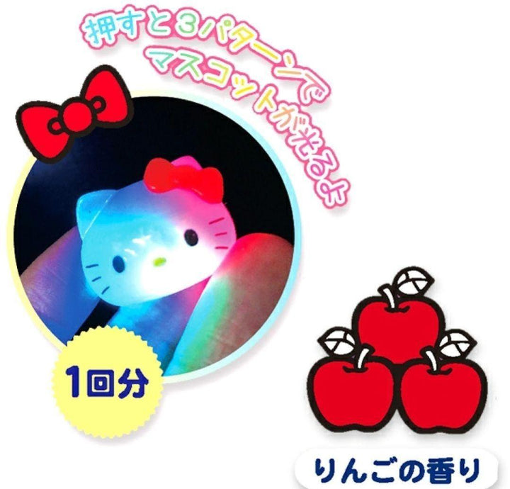 SANTAN Bath Ball with Glowing Hello Kitty Mascot 75g - Apple Scent Health & Beauty oceanbuy beauty markham toronto free ship USA asian korean skincare
