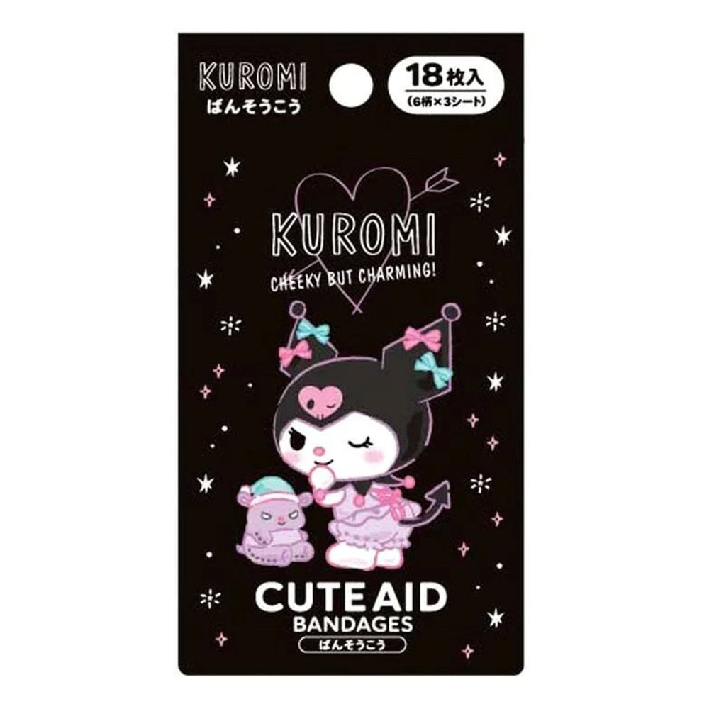 SANTAN Kuromi Emergency Bandages 18Pcs Health & Beauty oceanbuy beauty markham toronto free ship USA asian korean skincare