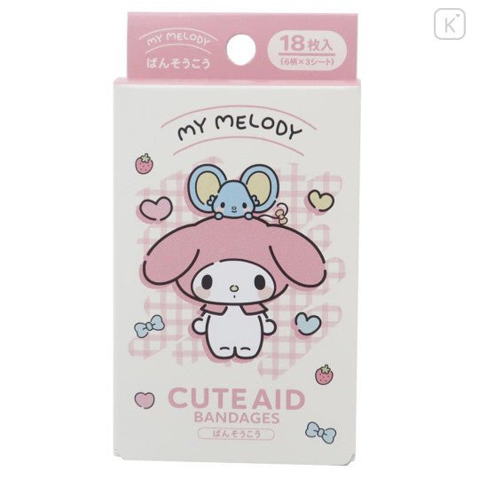 SANTAN My Melody Emergency Bandages 18Pcs Health & Beauty 1